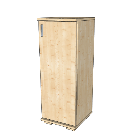 Nobis 1 ajtós keskeny komód 107 cm magas