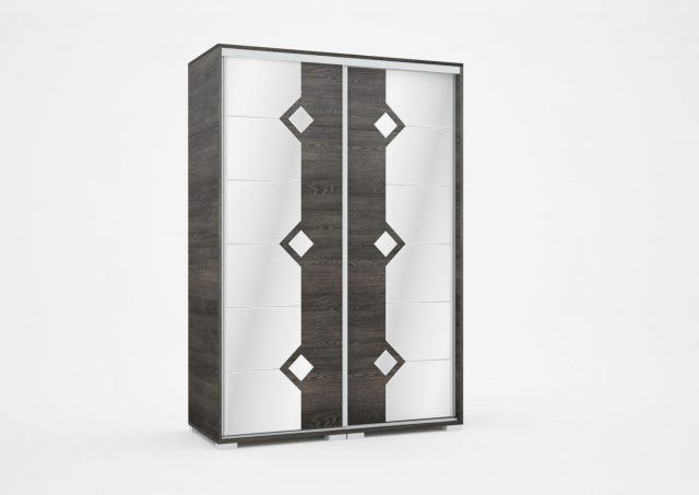 Diamond gardrób 140 cm széles
