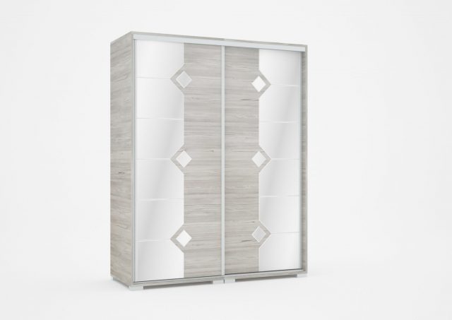 Diamond gardrób 160 cm széles