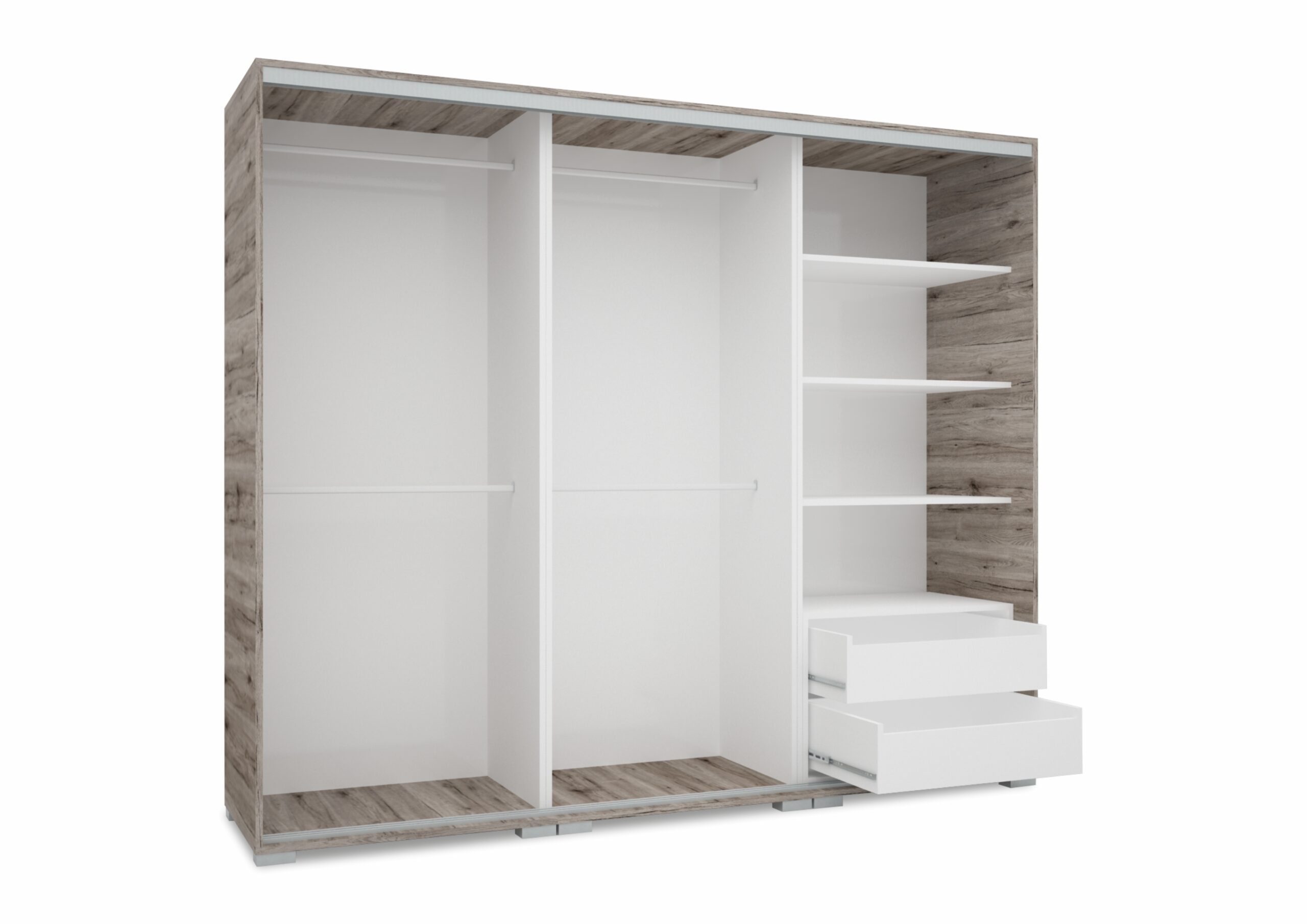 Lux gardrób 239 cm széles - Image 8