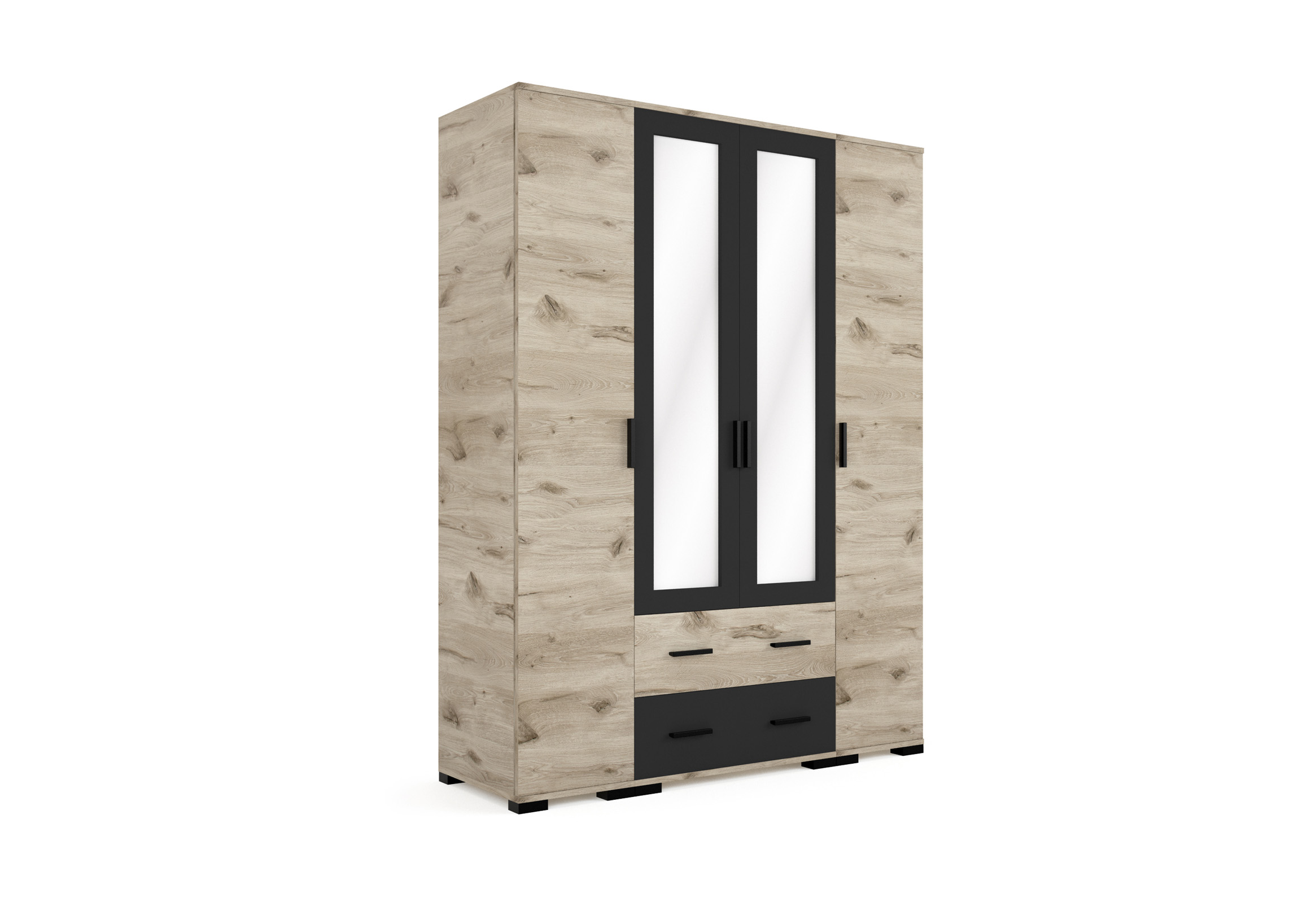Nápoly gardrób 160 cm széles - Image 3