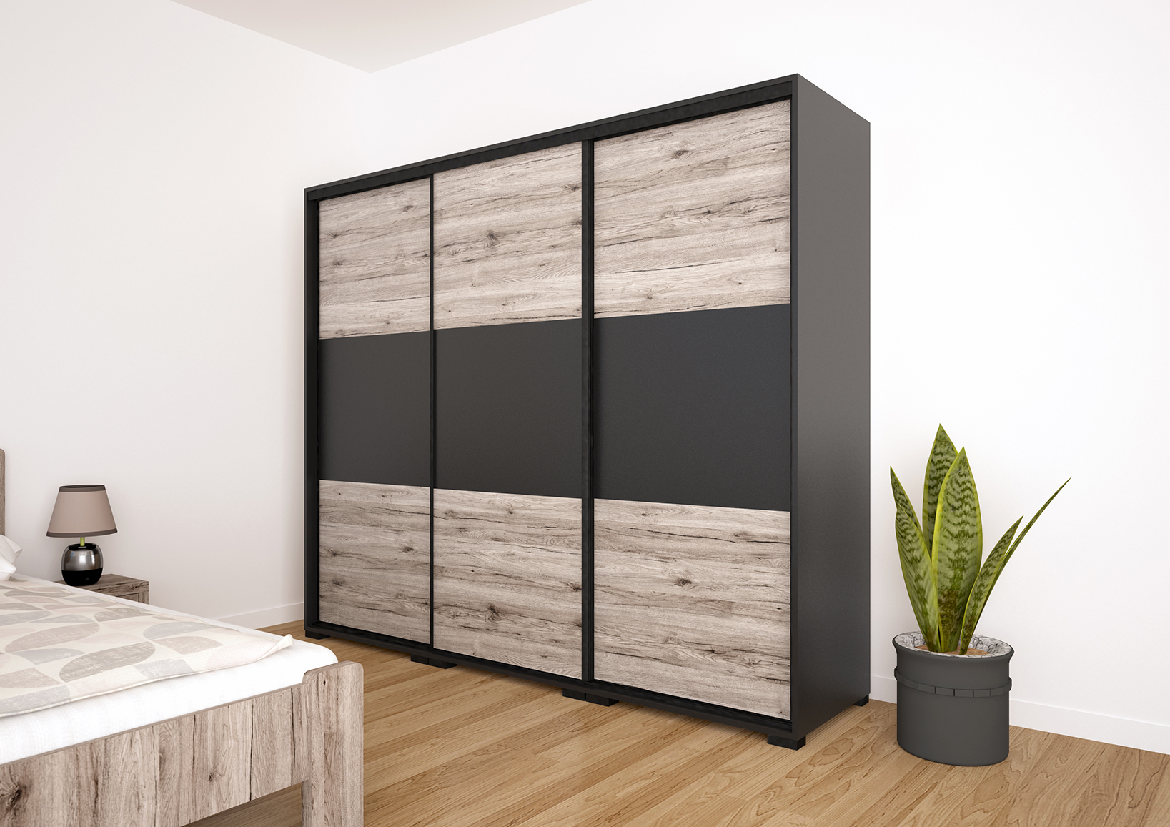 Lux gardrób 239 cm széles - Image 11