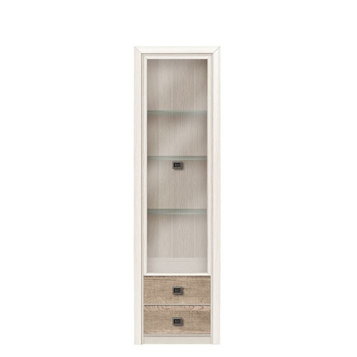 Koen II 2 fiókos vitrines szekrény