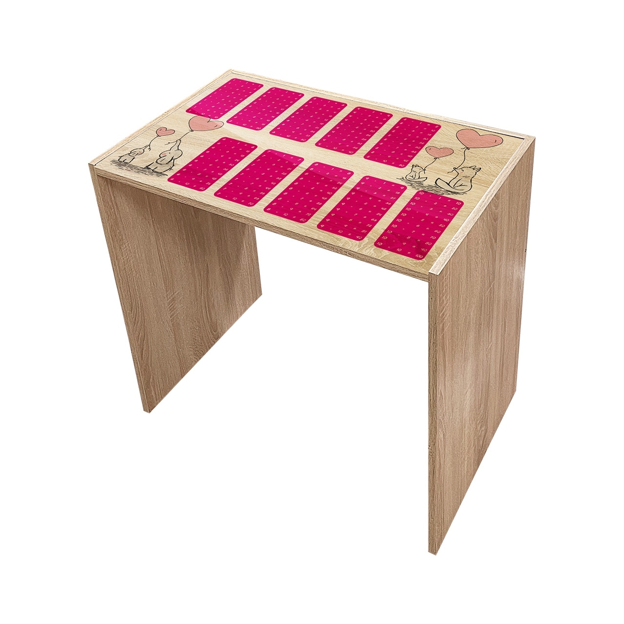 Nebuló íróasztal (üveg asztallappal) - Image 7
