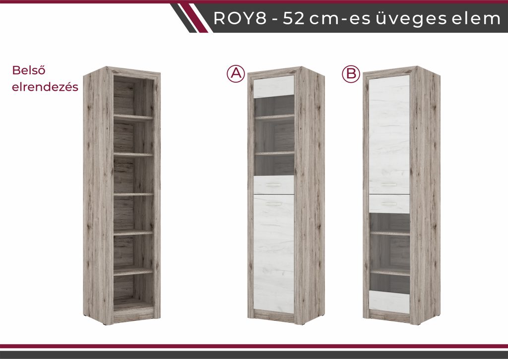 Royal elemes bútorcsalád Roy 8-as elem