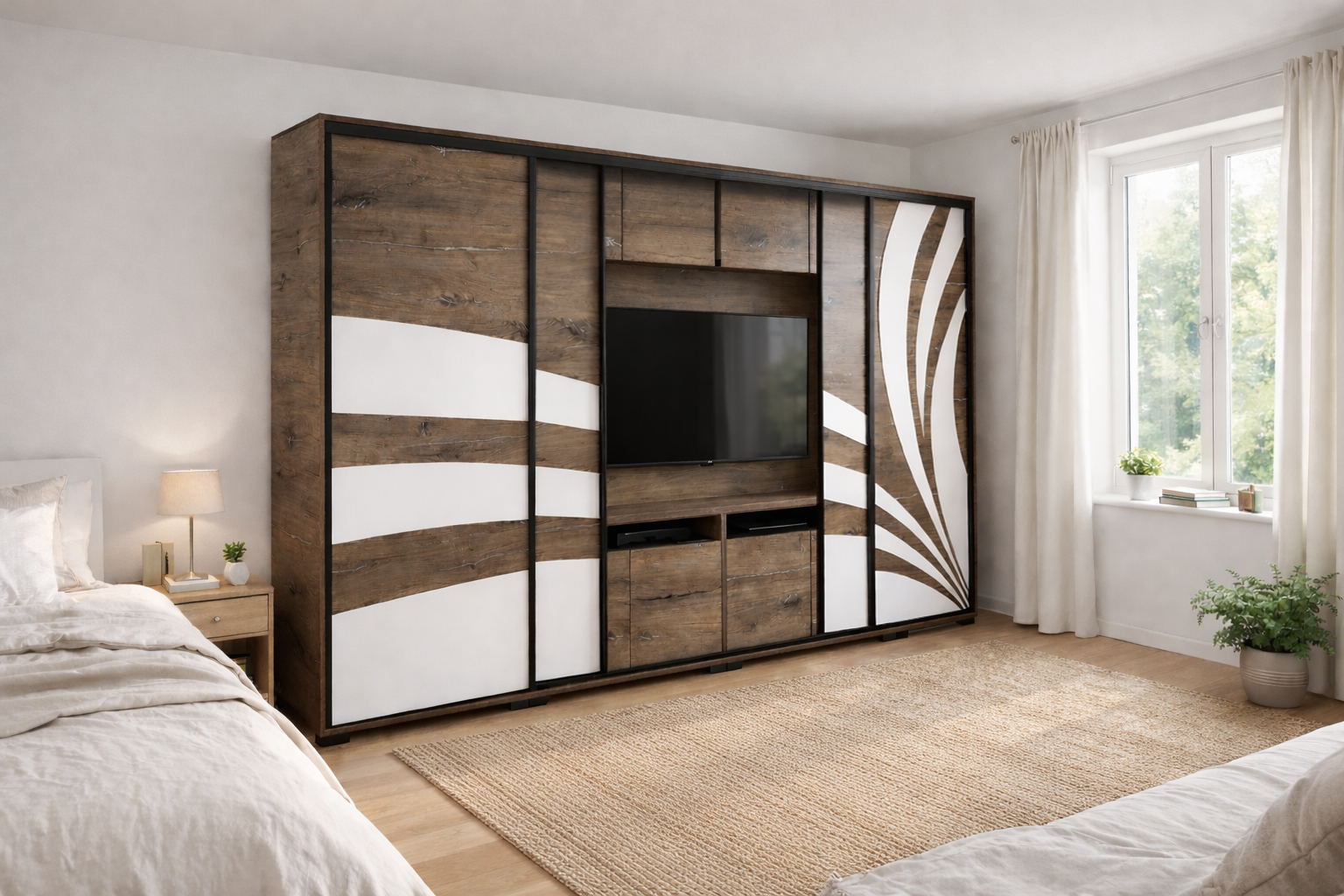Baku TV-s gardrób 318 cm széles