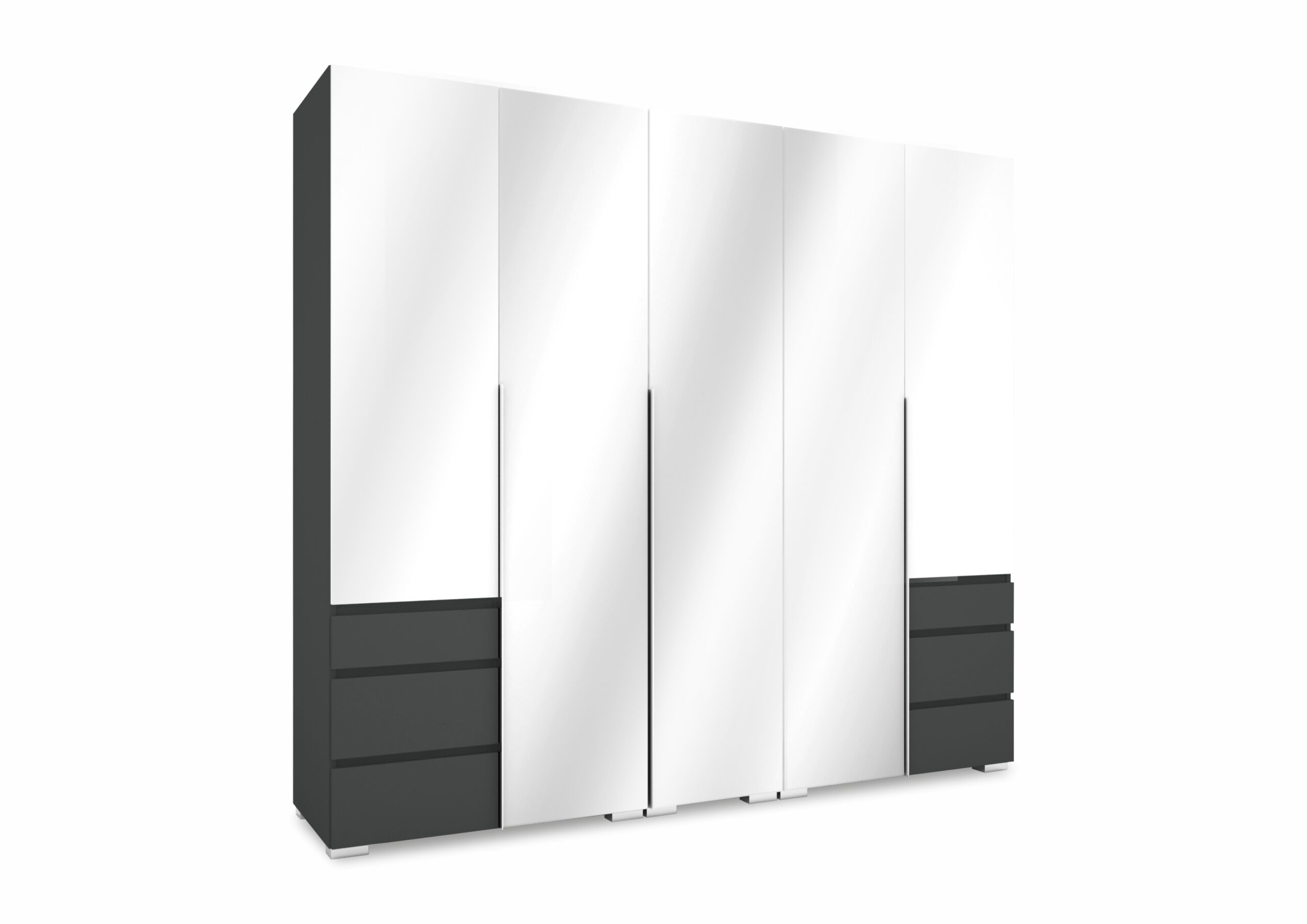 Silver gardrób 225 cm - Image 9
