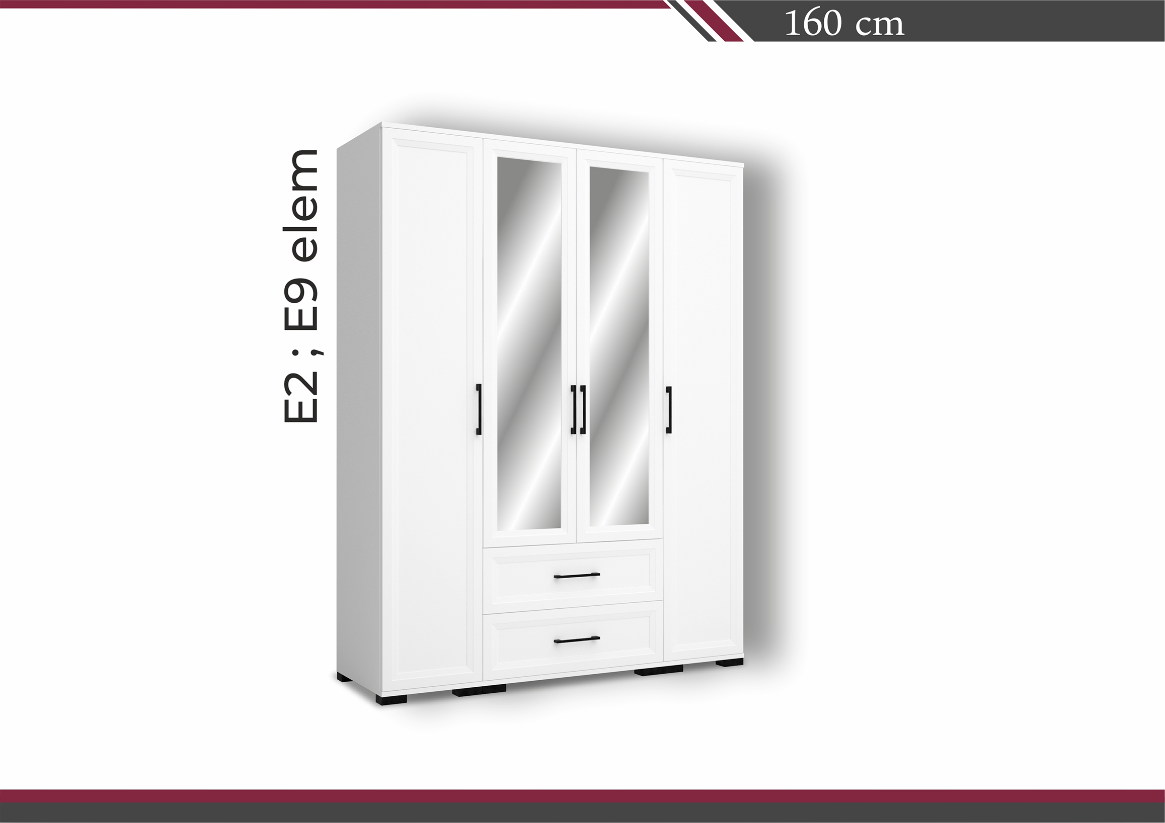 Everest gardróbrendszer 160 cm - Image 3