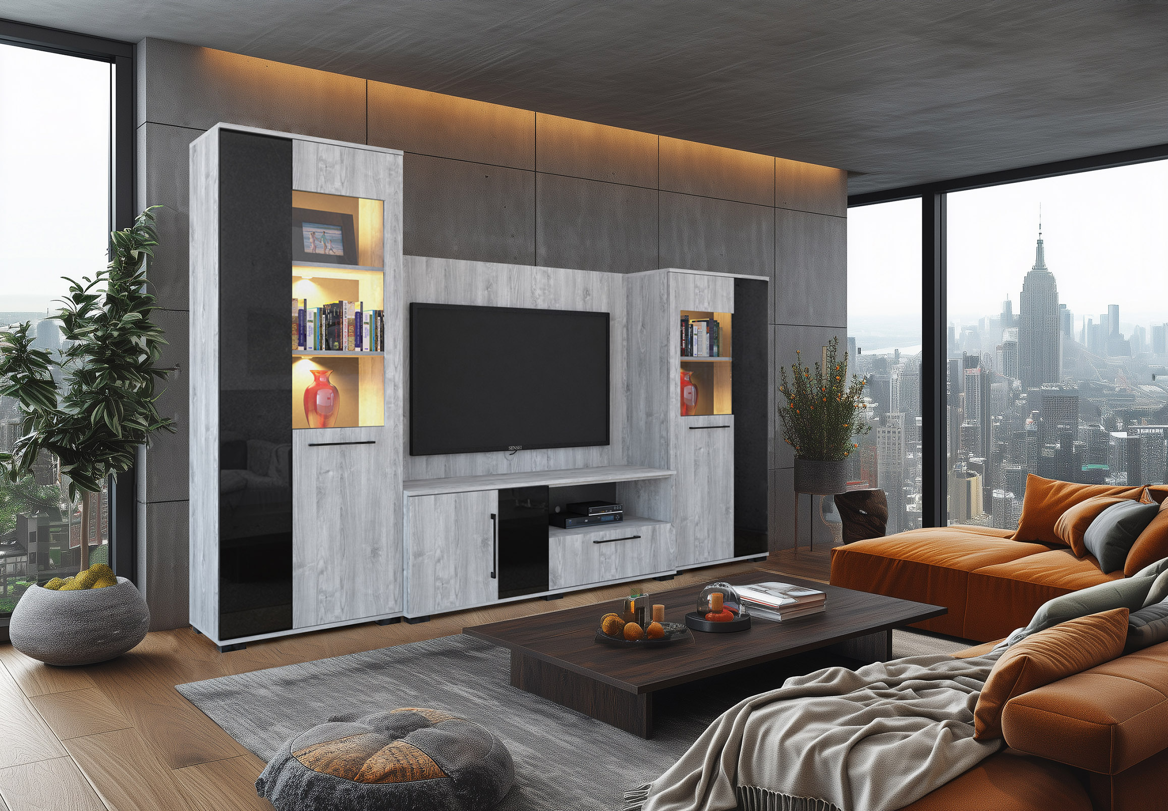 Merlin_nappali_LED_szoba