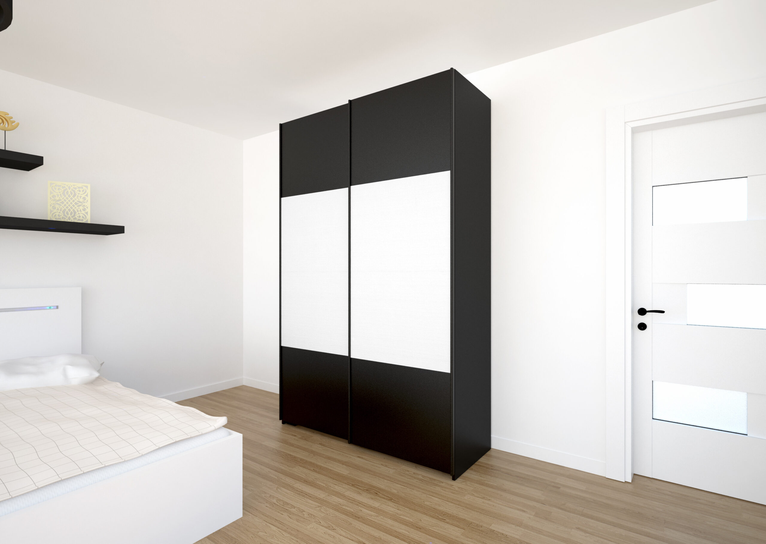 Főnix gardrób 134 cm széles