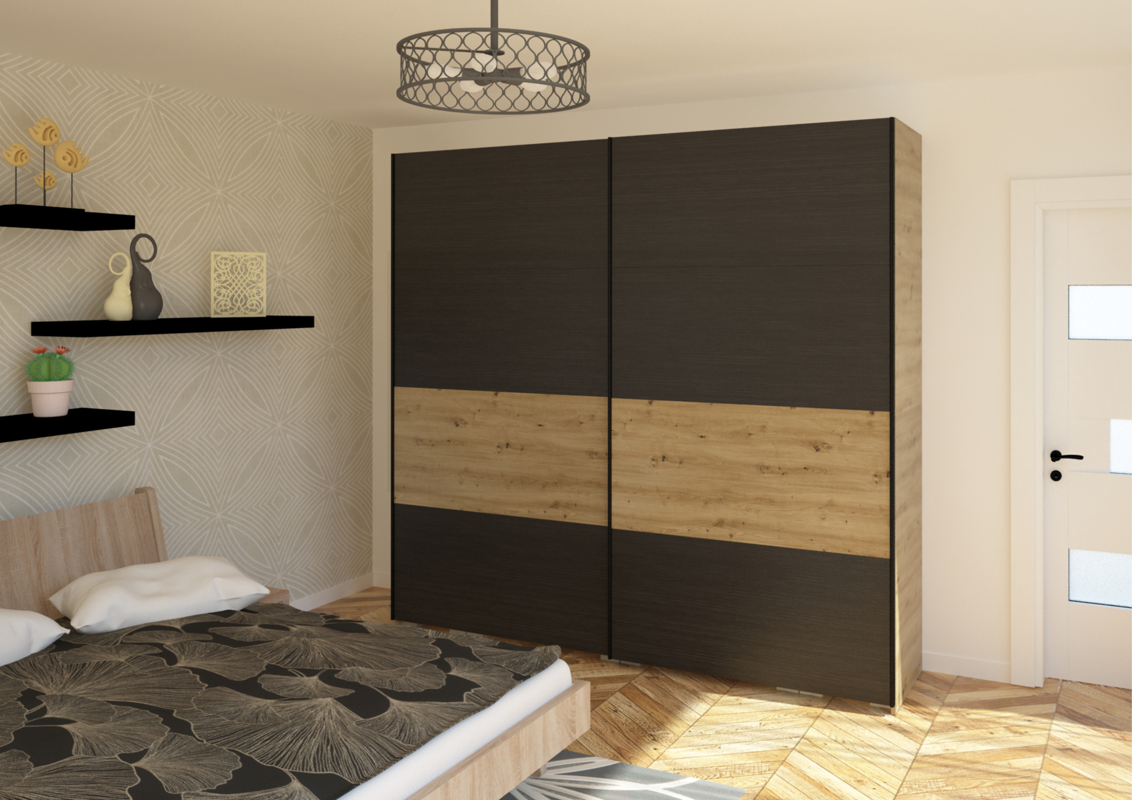 Főnix gardrób 254 cm széles - Image 7