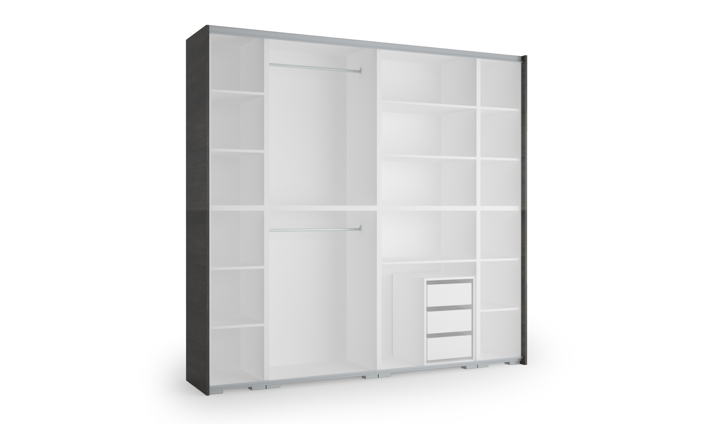 Főnix gardrób 234 cm széles - Image 8