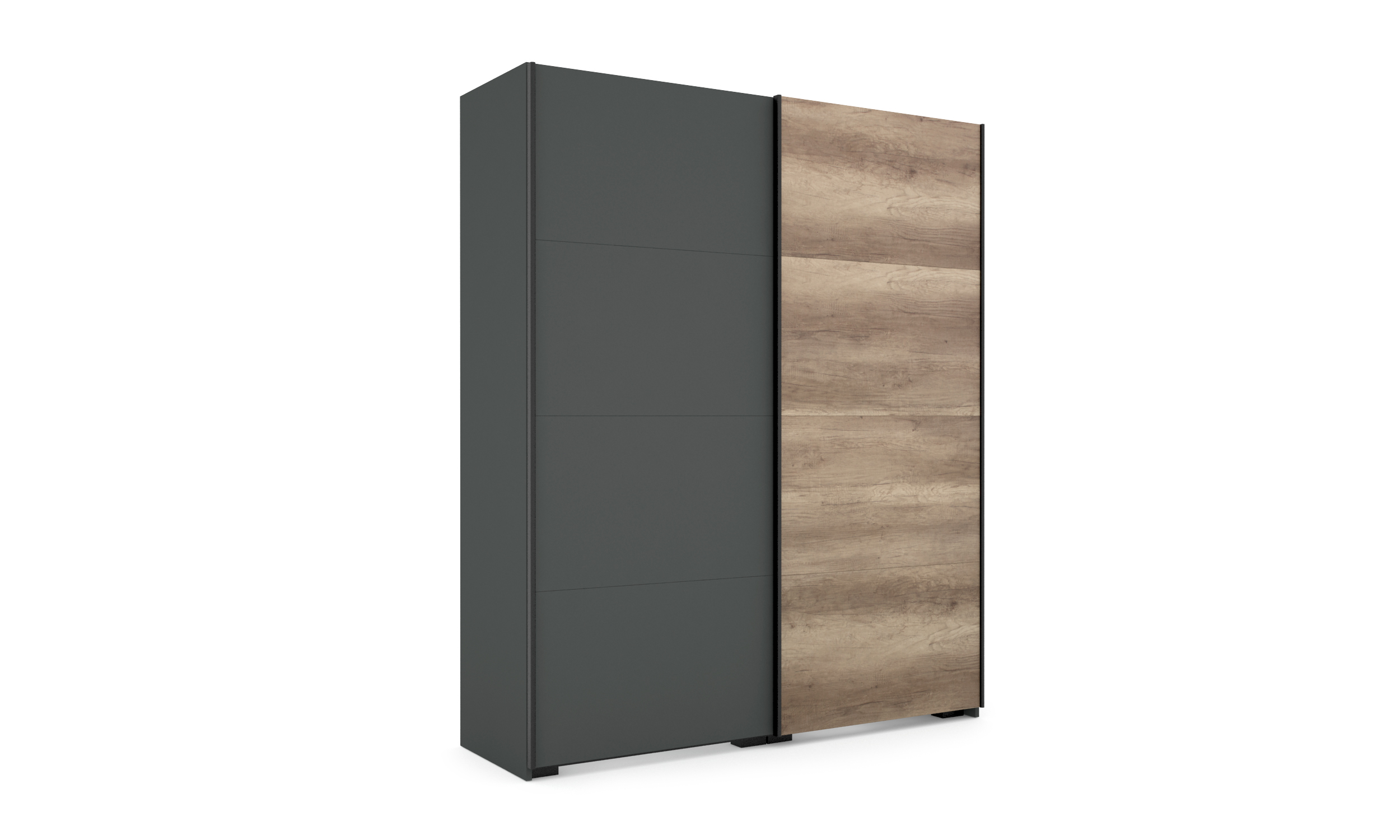 Malibu bútorlapos gardrób 174 cm széles