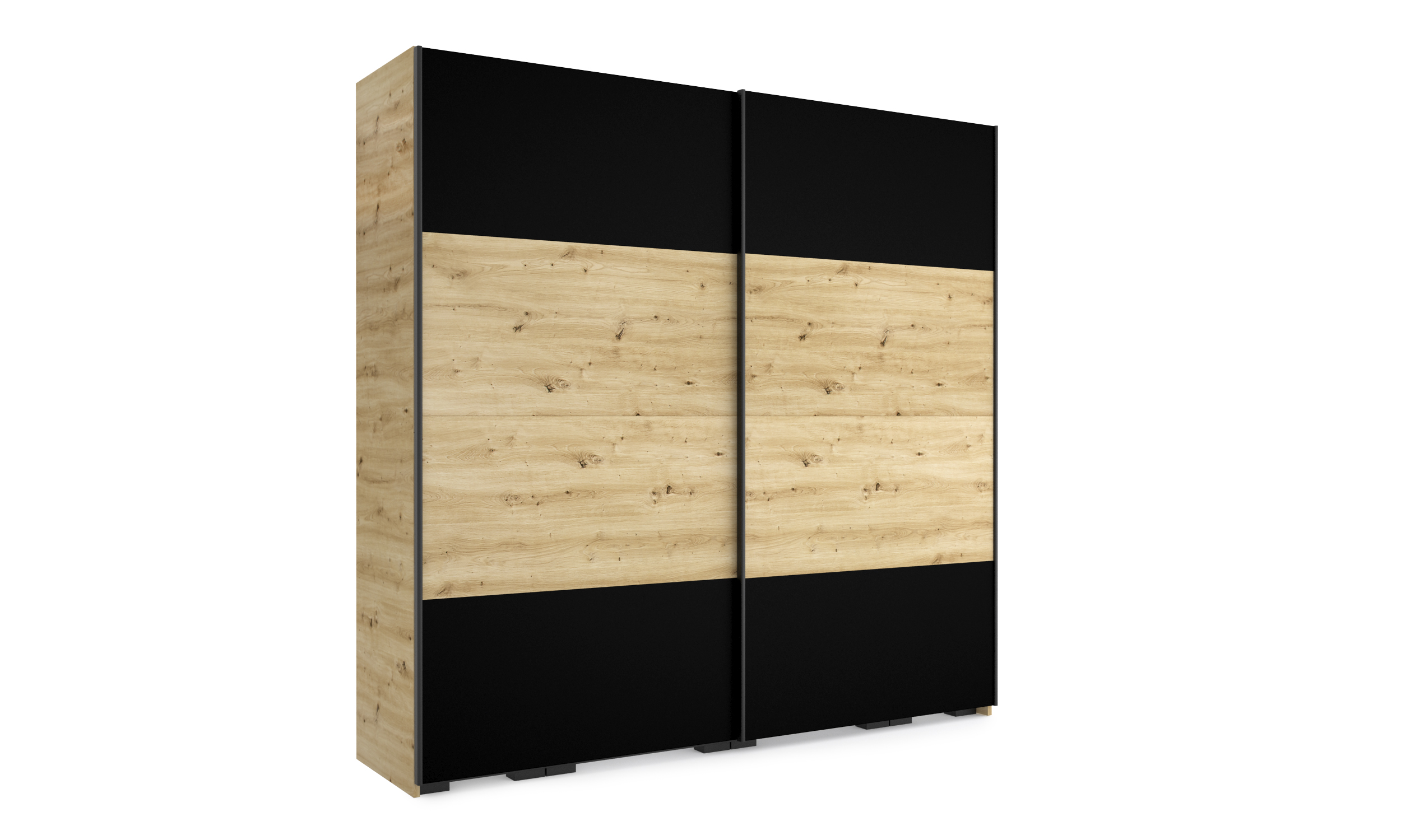 Malibu bútorlapos gardrób 214 cm széles