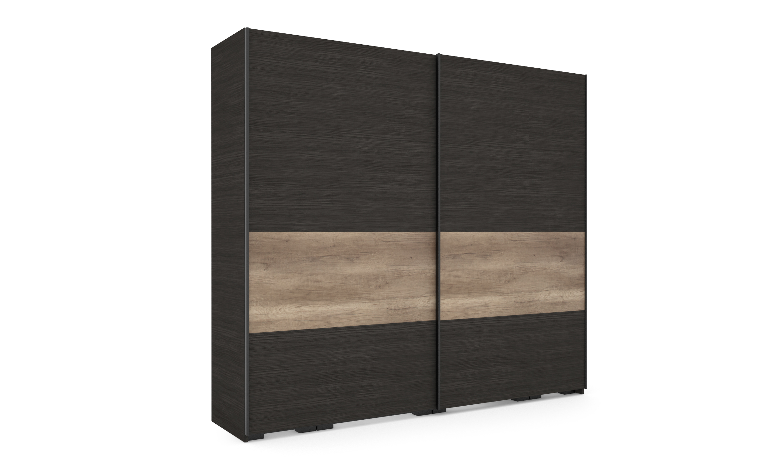Malibu bútorlapos gardrób 234 cm széles