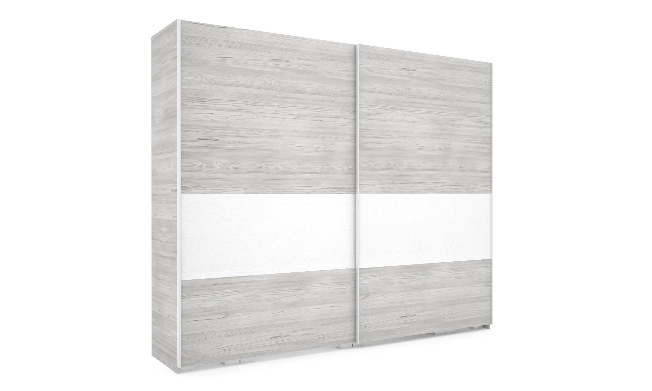 Malibu bútorlapos gardrób 254 cm széles