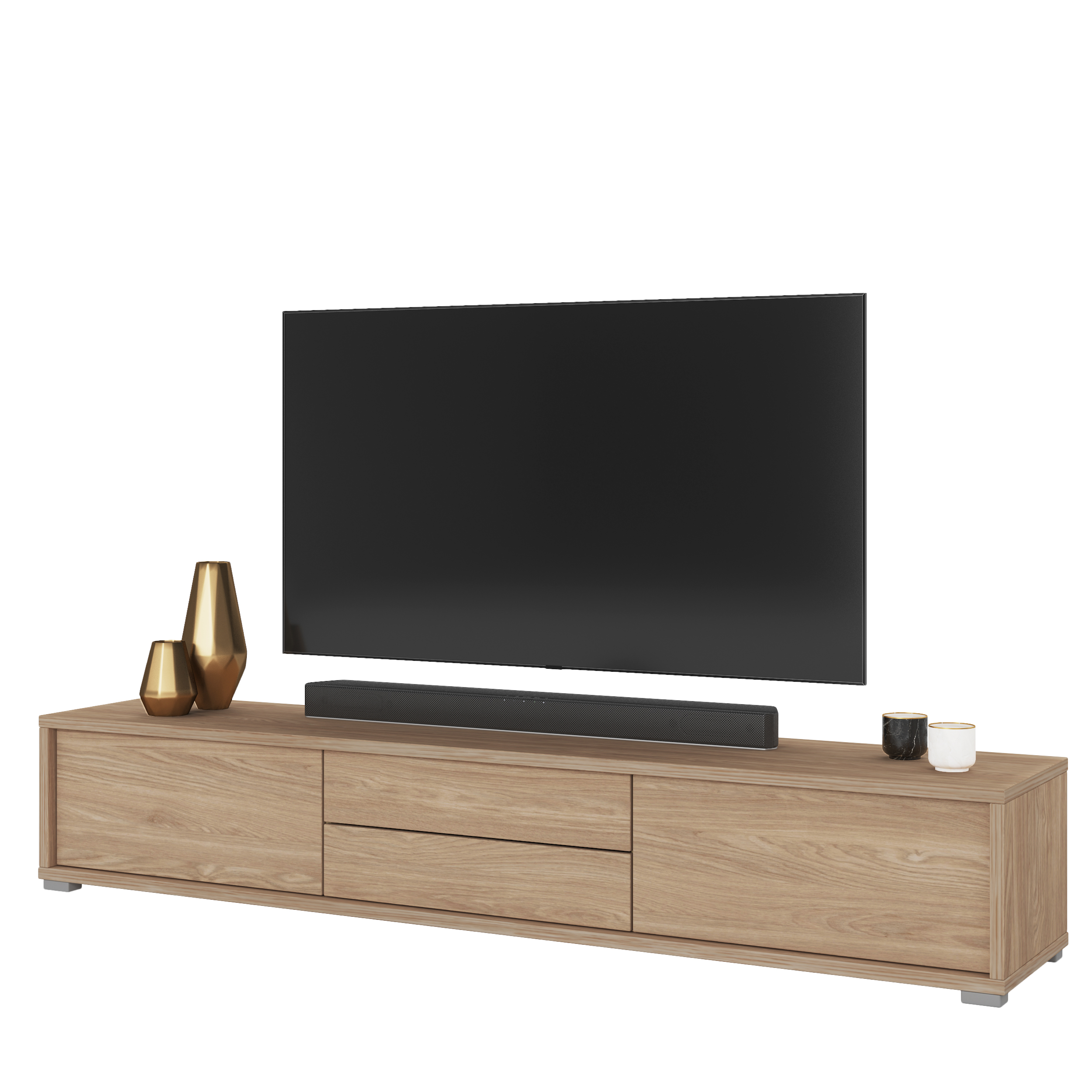 Frida TV állvány (2 lenyítható ajtós + 2 fiókos) - Image 18