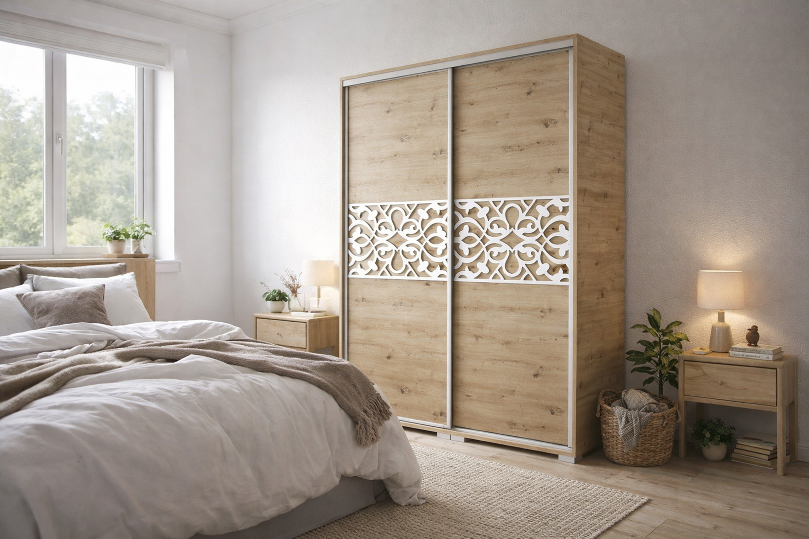 Lotus gardrób 180 cm széles - Image 5