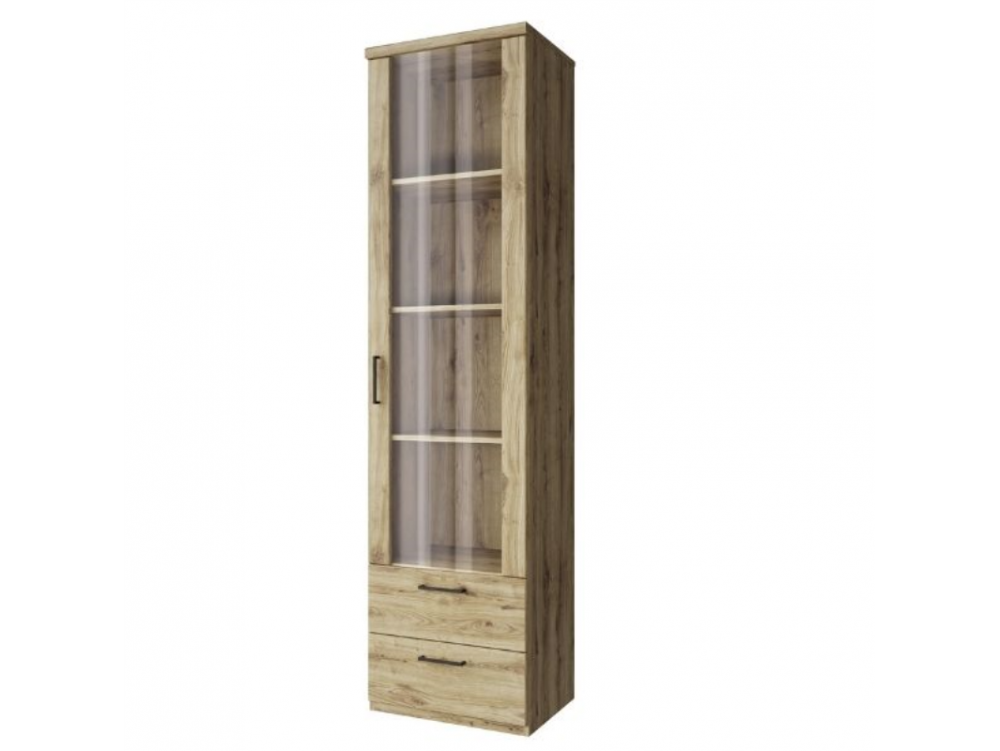 Doorset vitrines szekrény (magas)